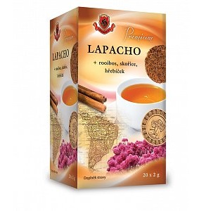 LAPACHO – lahodný čaj s lapachom, rooibosom, škoricou a klinčekmi