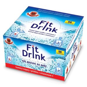 Fit drink - šumivý nápoj v prášku s vitamínom C