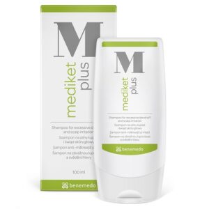 Mediket Plus 100ml - šampón na závažnú formu lupín a svrbenie hlavy